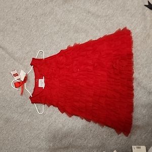 NEW 2/3 Toddler ruffle dress
